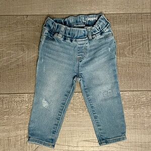 Baby Gap Toddler Girl Jeggings size 12-18 months (denim/jeans)